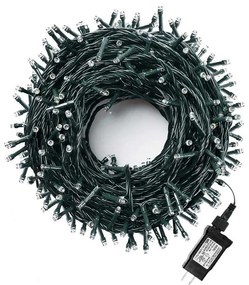 LED reťaz vo voliteľnej veľkosti - s 120 ks LED teplá biela