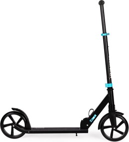 Bauerkraft Skladacia mestská kolobežka pre deti a mládež, nastaviteľná 95–105 cm, 200 mm s odpružením