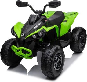 LEAN CARS Elektrická štvorkolka CAN-AM Renegade zelená