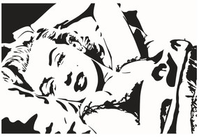 Samolepka na stenu "Marilyn Monroe" 39x58 cm