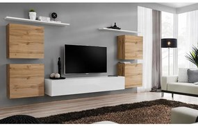 Obývacia stena Switch IV Wotan/Biely