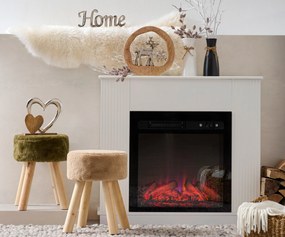 XXXLutz TABURETKA, drevo, textil, kompozitné drevo, 28/38 cm Ambia Home - Kreslá - 008103028001