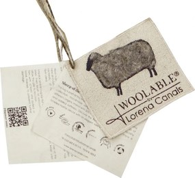 Lorena Canals, AKCIA: 170x240 cm Vlnený koberec Tundra - Blended Sheep Grey, šedá, detská izba