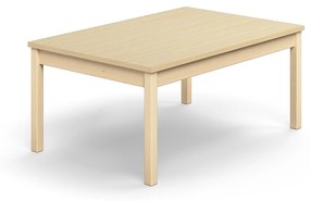 Stôl DECIBEL, 1200x800x530 mm, akustický HPL - breza