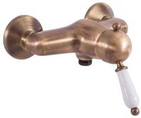 Sprchová batéria RAV Slezák LABE 150 mm stará mosadz L581.5SM