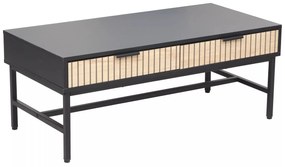 Konferenční stolek Mago 110 cm dub přírodní/černý mat