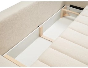 Rozkladacia trojmiestná pohovka DESIO béžová