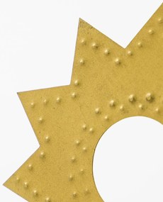 House Doctor Ochranný krúžok na sviečku Antique Brass – set 4 ks