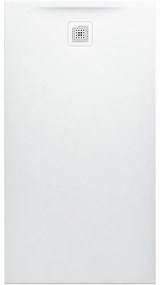 LAUFEN Pro obdĺžniková sprchová vanička z materiálu Marbond, odtok na kratšej strane, 1500 x 800 x 42 mm, biela matná, H2139510000001