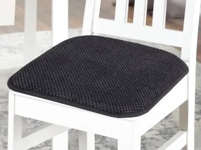 Súprava podsedákov na stoličky (2 ks) 40x40 cm, antracitová%