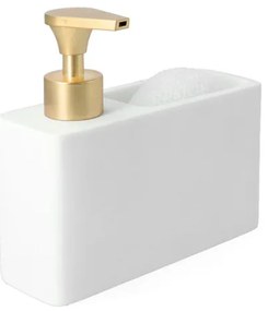 Dávkovač TEANA biely / zlatý 812113