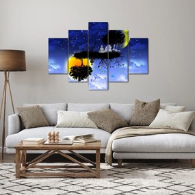 Obraz - Reflekcia rovnováhy (150x105 cm)