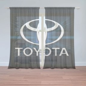 Sablio Záclony Toyota Blue Glow: 2ks 150x250cm