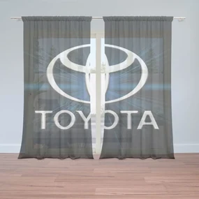 Sablio Záclony Toyota Blue Glow: 2ks 150x250cm