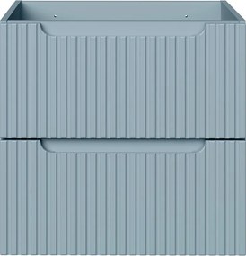 Závěsná skříňka pod umyvadlo Nova Denim 82-60-40-2S modrá