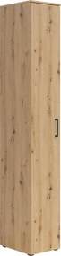 XXXLutz VIACÚČELOVÁ SKRIŇA, dub artisan, 30/195/40 cm Carryhome - Skrine do chodby - 002427022108
