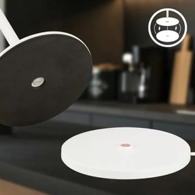 Briloner 7517016 - LED RGB stmievateľná stolová lampa CILANO 3W/5V IP44 2000 mAh biela