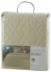 PREHOZ NA POSTEĽ BONI2 200X220 CM BÉŽOVÁ