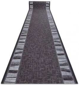 Protišmykový behúň LINEA sivý
