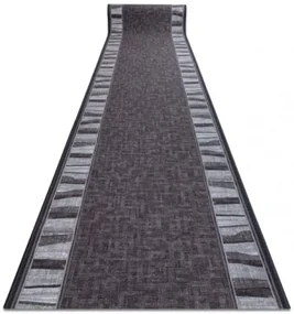Protišmykový behúň LINEA sivý
