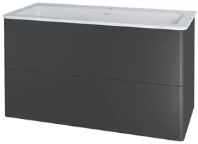 Mereo Mereo, Siena, kúpeľňová skrinka s umývadlom z liateho mramoru 101 cm, MER-CN432M1