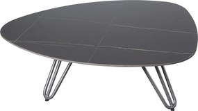 Záhradný odkladací stolík s doskou z kameňa 88x110 cm Alina – Garden Pleasure