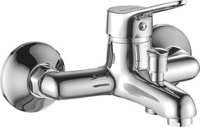 Kuchinox Tibi, nástenná vaňová batéria bez sprchového setu, chrómová, LAV-BQY_010D