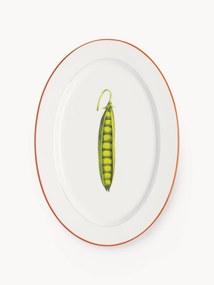 Servírovací tanier z čínskeho kostného porcelánu Pea