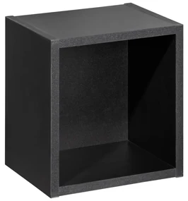 Koupelnový regál Nova Black D 83-27-Q černý