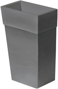 BAMA Kvetináč SATELLITE, antracit Množstvo: 2 ks
