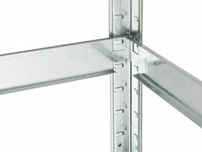 MEGA HIT: Regál 1800x900x300 mm zinkovaný 5-policový, nosnosť 875 kg