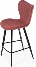 Barová stolička červená AUB-1068 RED2