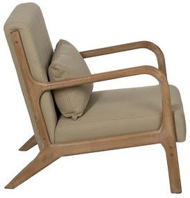 Béžové kreslo Weave – Ixia