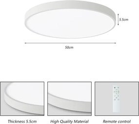 Brilagi-LED Stmievateľné svietidlo POOL SMART LED/60W/230V 50 cm Wi-Fi Tuya+DO biela