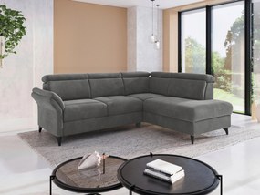 XXXLutz ROHOVÁ SEDAČKA, textil, sivá Sit & More - Sedačky - 00014402584V