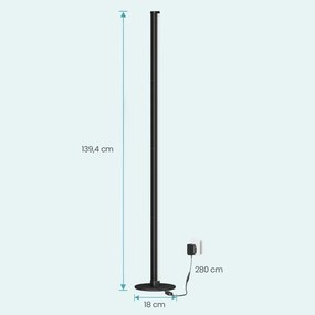 RGB LED stojacia lampa LFLB35025BD02