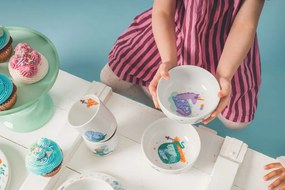 Bella Rose Detská porcelánová miska Jednorožec 400 ml