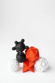 Mom’s Care - senzorické loptičky 6 ks - biele a čierne