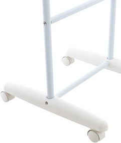 Stojace zrkadlo Nane Oval 317229 - 155x40x42 cm - Biela