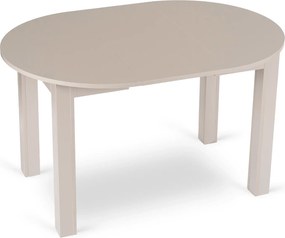 Vintino Jedálenský okrúhly stôl AMFORA kašmír 102–142 cm