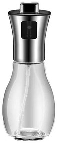 Dávkovač oleja s rozstrekovačom 200 ml - strieborný