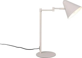 Slonovinová stolová lampa s ohýbateľnou konštrukciou (výška 50,5 cm) Cosima – Trio