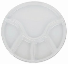 Kela Fondue tanier ANNELI 23 cm, biela