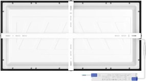 Mexen Brill-S, stropný LED panel 60×30 cm, 24 W, neutrálna biela 4000K, L207-060-030-2440-70