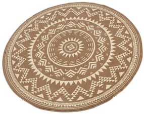 Hanse Home Collection koberce Kusový koberec Celebration 103443 Valencia Brown - 200x200 (priemer) kruh cm