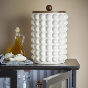 Bloomingville Keramická dóza Madge White 2550 ml