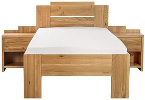 Ahorn GRADO - masívna buková posteľ 100 x 200 cm, buk masív
