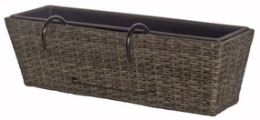 Kvetináč na zábradlie 62 cm Thalia – Garden Pleasure