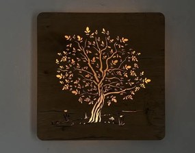 Svietiaci obraz strom Orech