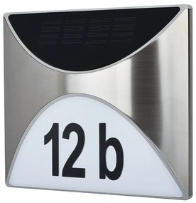 Spot-Light 6710202 - LED Solárne domové číslo LED/3x0,1W/2,4V IP44